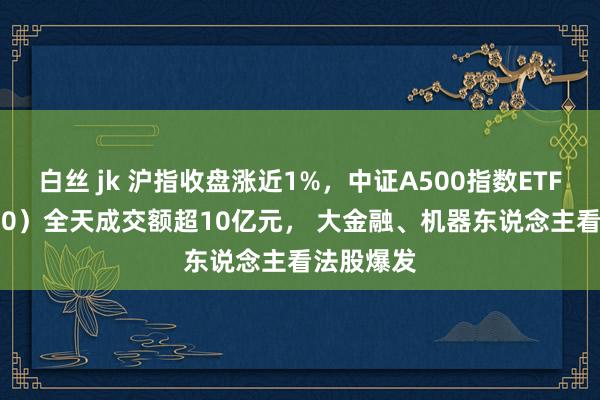 白丝 jk 沪指收盘涨近1%，中证A500指数ETF（563880）全天成交额超10亿元， 大金融、机器东说念主看法股爆发