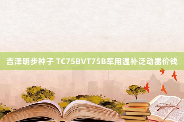 吉泽明步种子 TC75BVT75B军用温补泛动器价钱