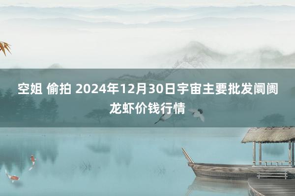 空姐 偷拍 2024年12月30日宇宙主要批发阛阓龙虾价钱行情